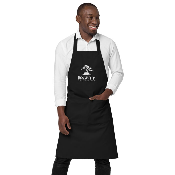 Tablier en coton biologique - logo bonsaï club – Image 2