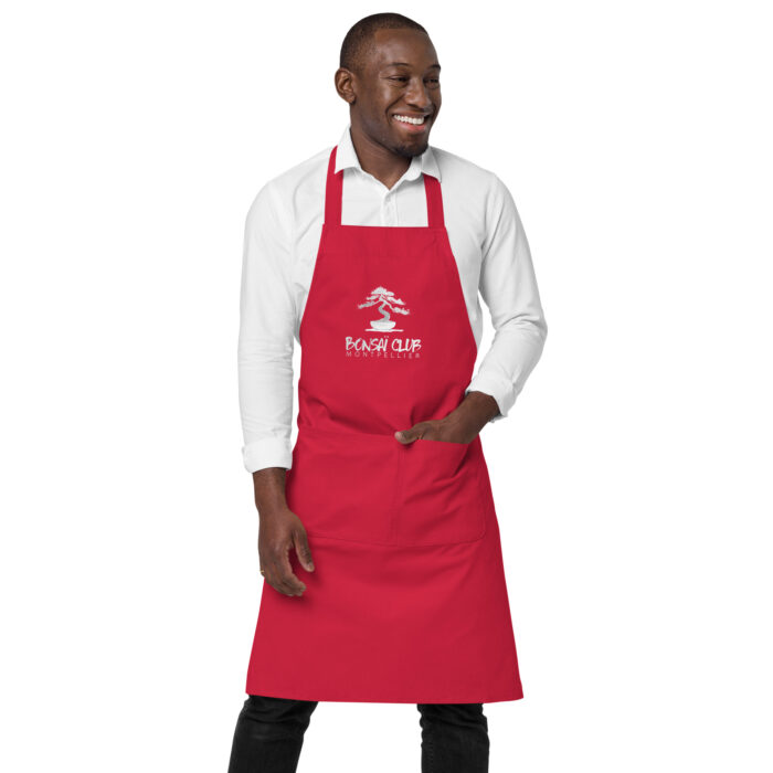 Tablier en coton biologique - logo bonsaï club – Image 3