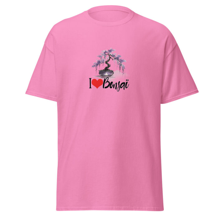 T-shirt “I Love Bonsaï” Glycine – Image 5