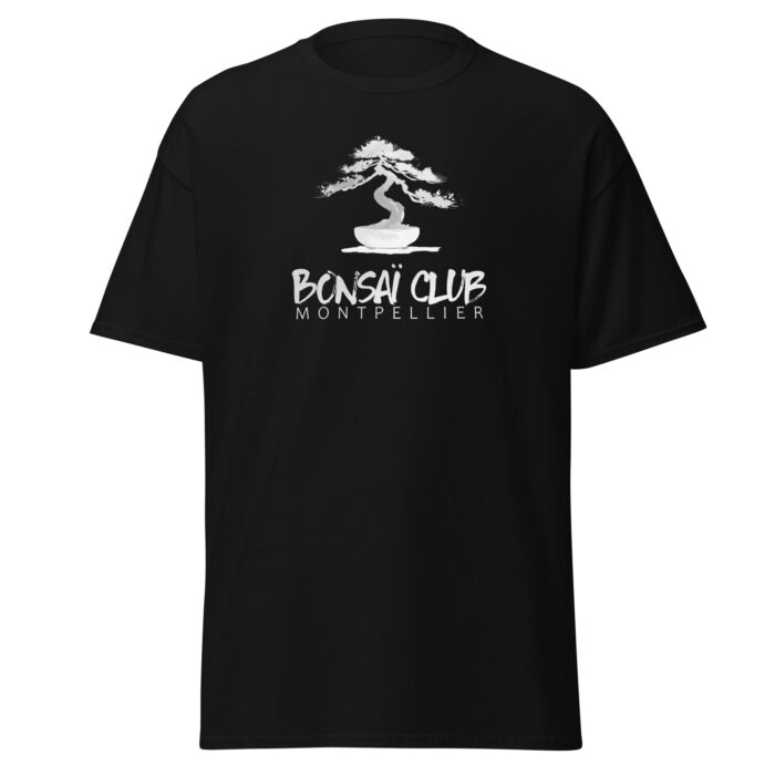T-shirt logo blanc Bonsaï Club