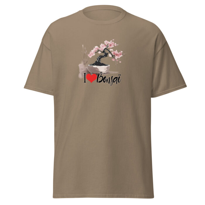 T-shirt "I Love Bonsaï" Cerisier – Image 4