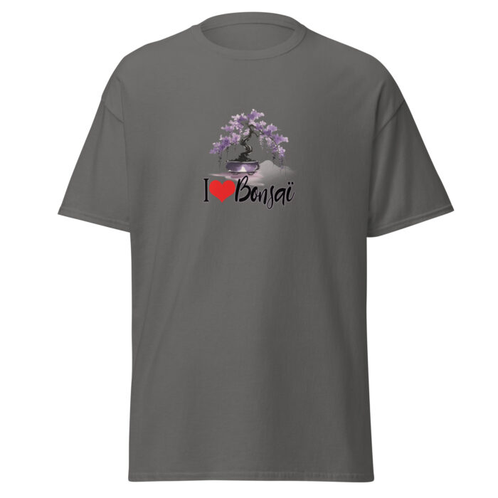 T-shirt “I Love Bonsaï” Glycine – Image 2