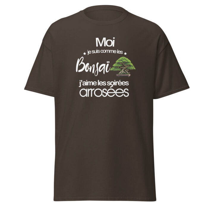 T-shirt Humour Bonsaï “Soirées arrosées” – Image 7