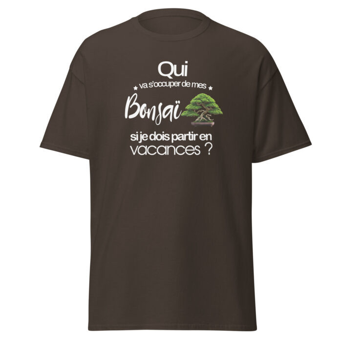 T-shirt Humour Bonsaï “Vacances” – Image 7