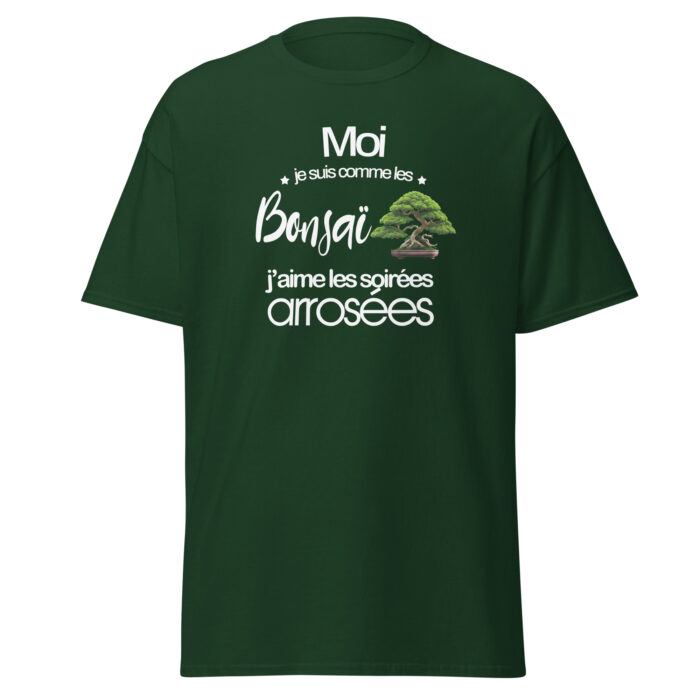 T-shirt Humour Bonsaï “Soirées arrosées” – Image 6