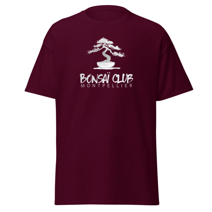 T-shirt logo blanc Bonsaï Club – Image 2