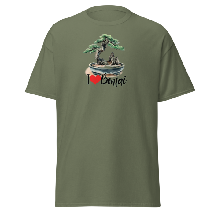 T-shirt “I Love Bonsaï” Pin & Roche – Image 3