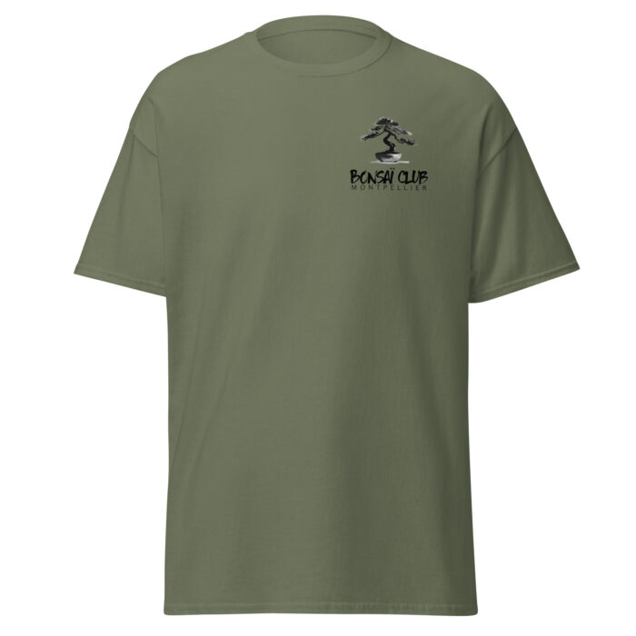 T-shirt petit logo noir Bonsaï Club – Image 3