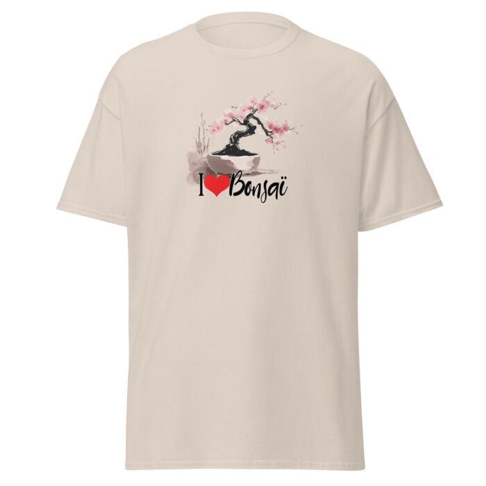 T-shirt "I Love Bonsaï" Cerisier – Image 8