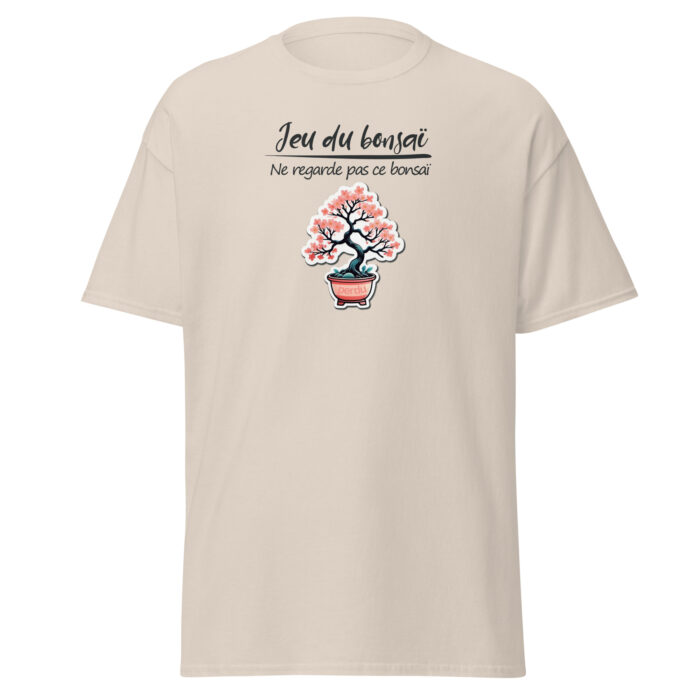 T-shirt Humour Bonsaï “Jeu du bonsaï”