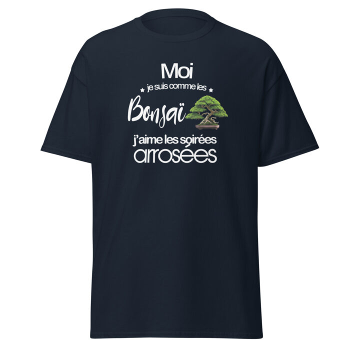 T-shirt Humour Bonsaï “Soirées arrosées” – Image 3
