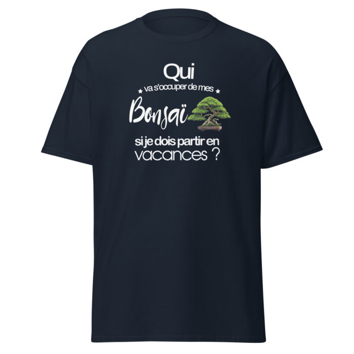 T-shirt Humour Bonsaï “Vacances” – Image 3