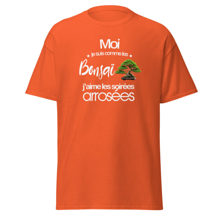 T-shirt Humour Bonsaï “Soirées arrosées” – Image 10