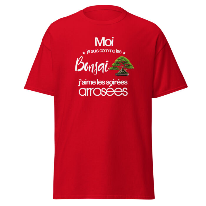 T-shirt Humour Bonsaï “Soirées arrosées” – Image 5