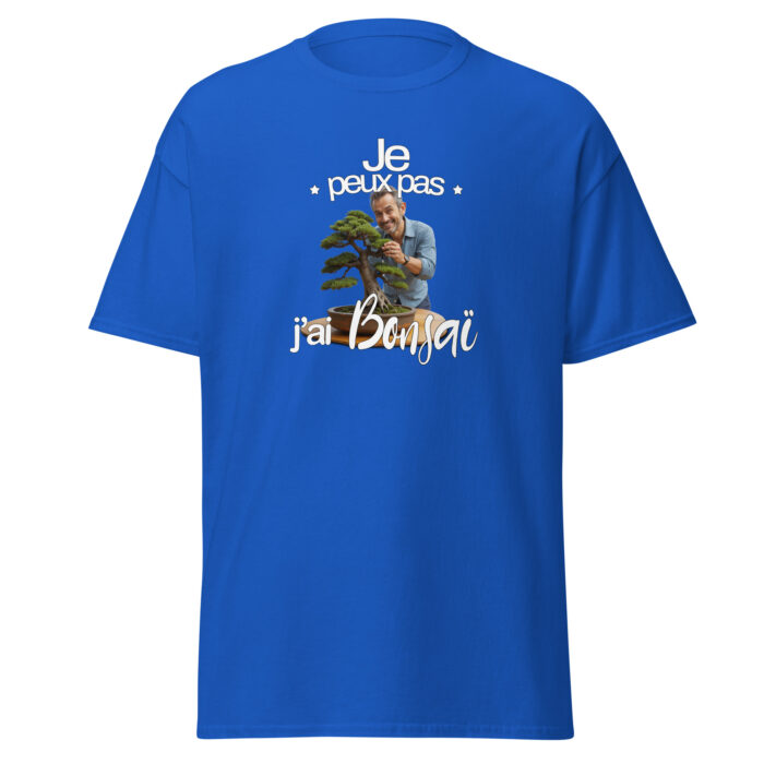 T-shirt Humour Bonsaï “Je peux pas” – Homme – Image 9