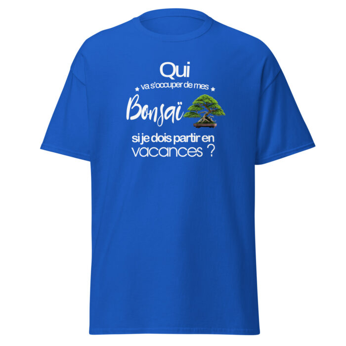 T-shirt Humour Bonsaï “Vacances” – Image 9