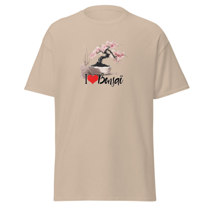 T-shirt "I Love Bonsaï" Cerisier – Image 7