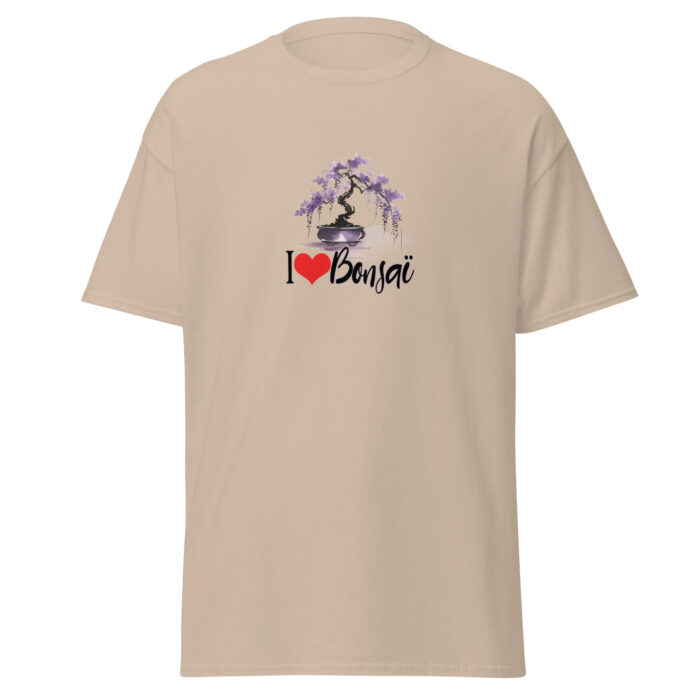 T-shirt “I Love Bonsaï” Glycine – Image 7