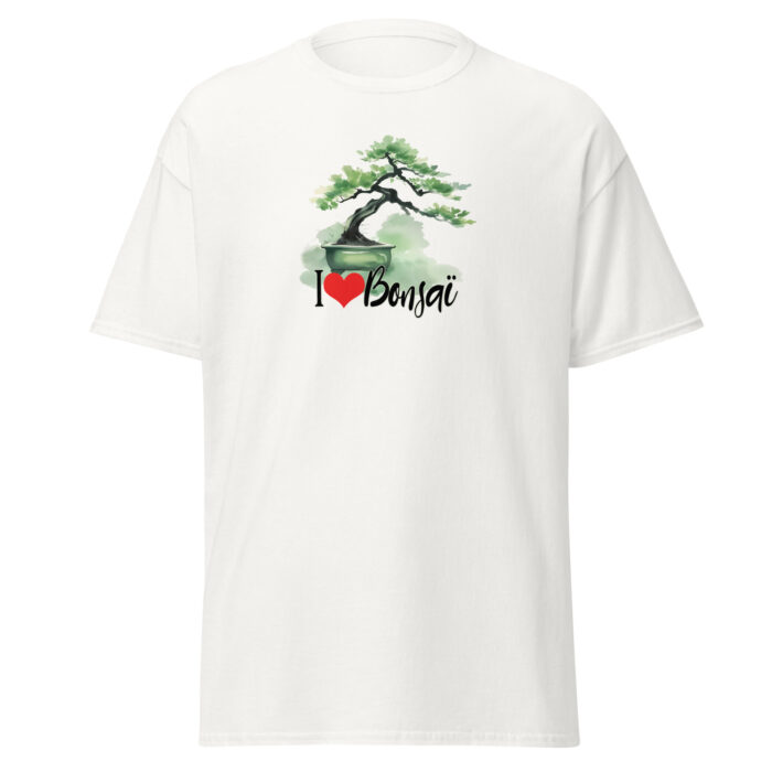 T-shirt “I Love Bonsaï” Orme