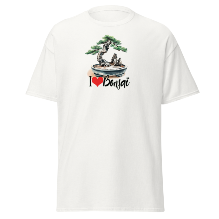 T-shirt “I Love Bonsaï” Pin & Roche