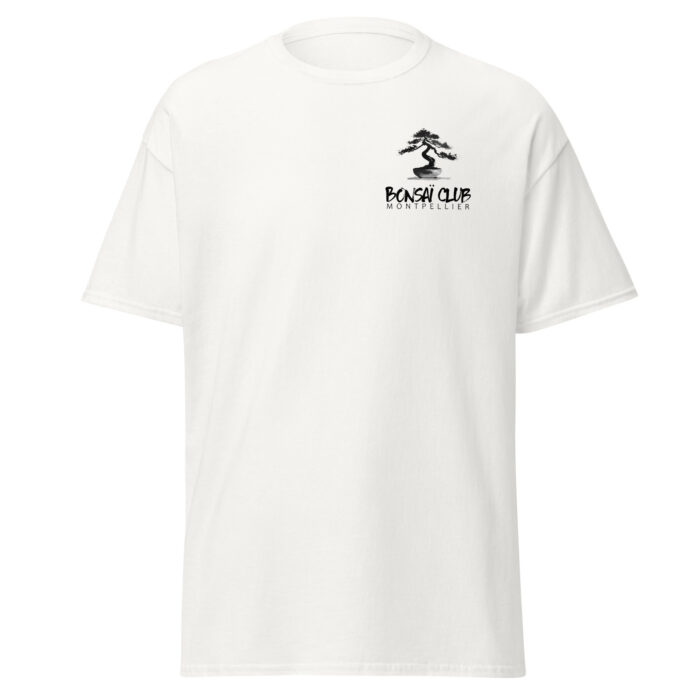 T-shirt petit logo noir Bonsaï Club