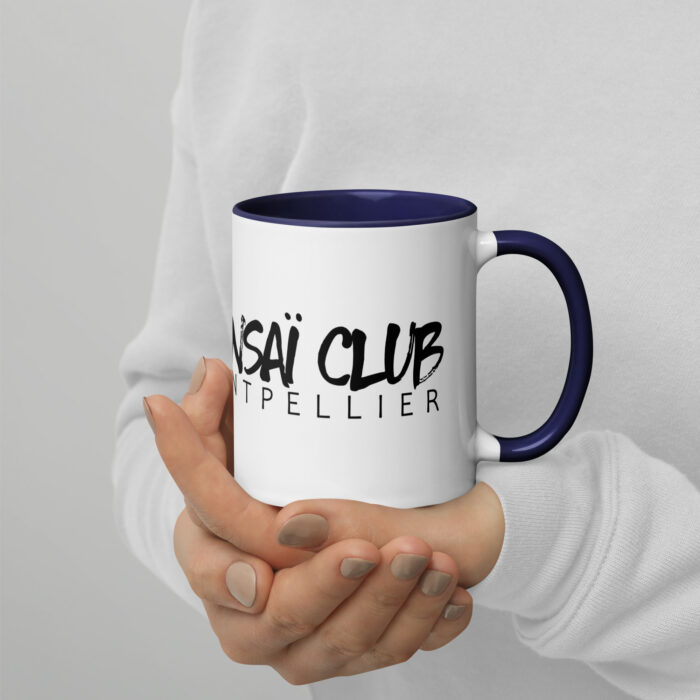 Mug logo Bonsaï Club - Intérieur coloré – Image 3