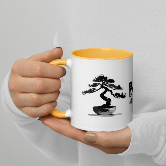 Mug logo Bonsaï Club - Intérieur coloré – Image 10