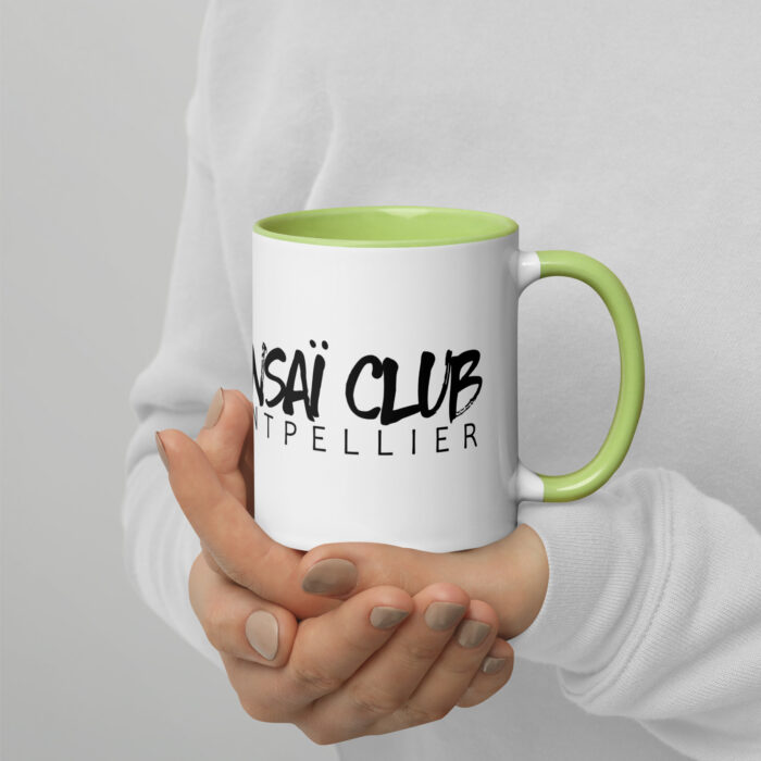 Mug logo Bonsaï Club - Intérieur coloré – Image 13