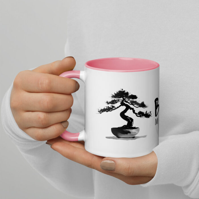 Mug logo Bonsaï Club - Intérieur coloré – Image 8