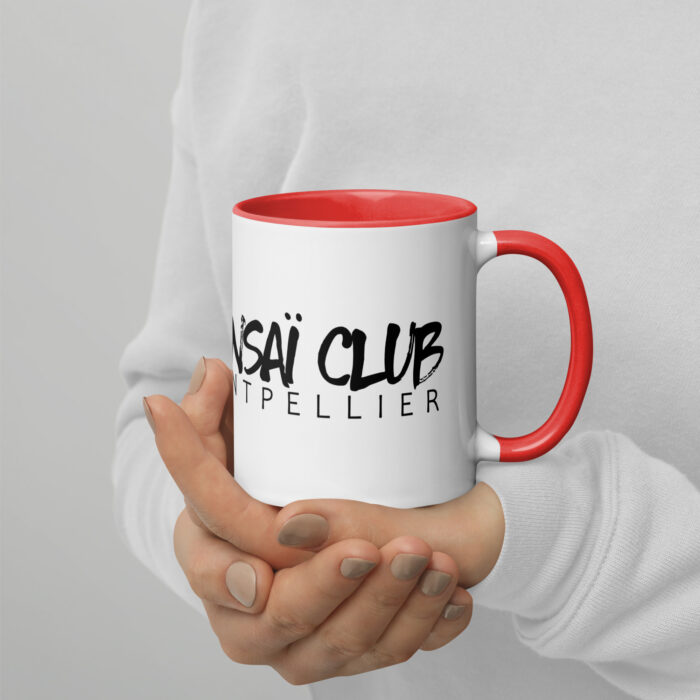 Mug logo Bonsaï Club - Intérieur coloré – Image 4