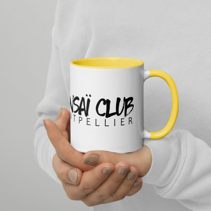 Mug logo Bonsaï Club - Intérieur coloré – Image 14