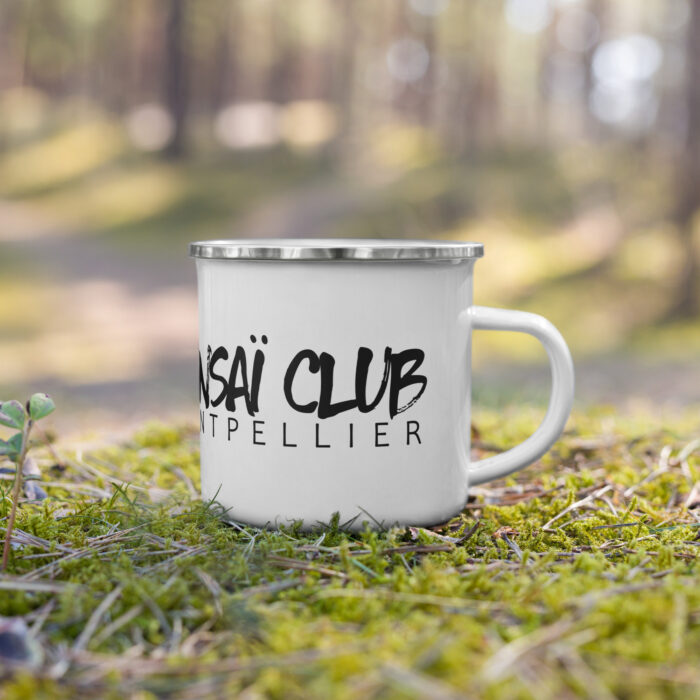 Mug émaillé - logo Bonsaï Club