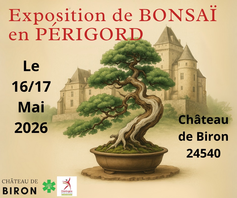 exposition bonsai périgord 2026